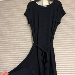 Navy loft dress